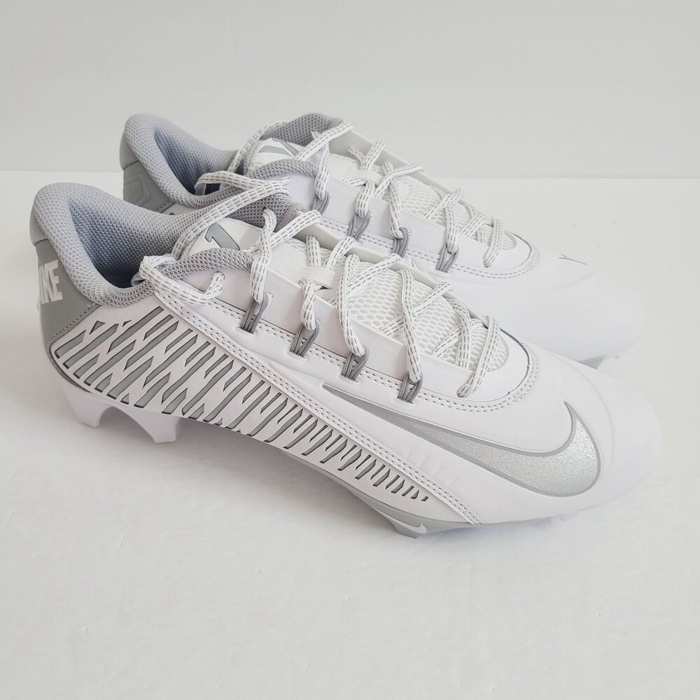 Nike Vapor Edge 360 VC Football Cleats DO6294-100 Size 8.5 White - Picture 4 of 9